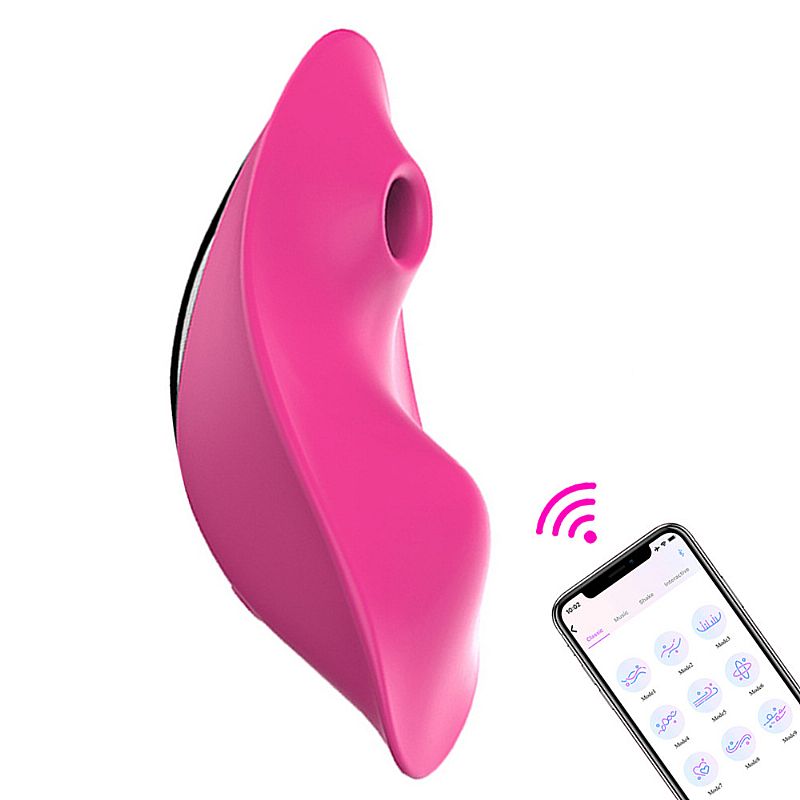 VIBRADOR DE CALCINHA 9 MODOS DE PULSAÇÃO CONTROLE VIA APP - SI 7865