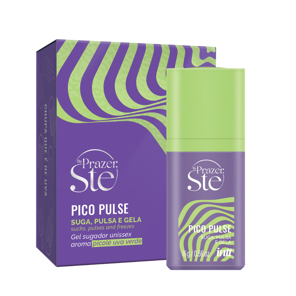 PICO PULSE GEL SUGADOR UNISSEX UVA VERDE 16G PRAZER BY STE - INTT