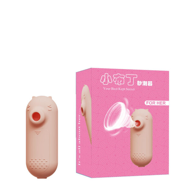 PORQUINHO ESTIMULADOR FEMININO COM ONDAS DE PRESSÃO - IMPORTAÇÃO EC024