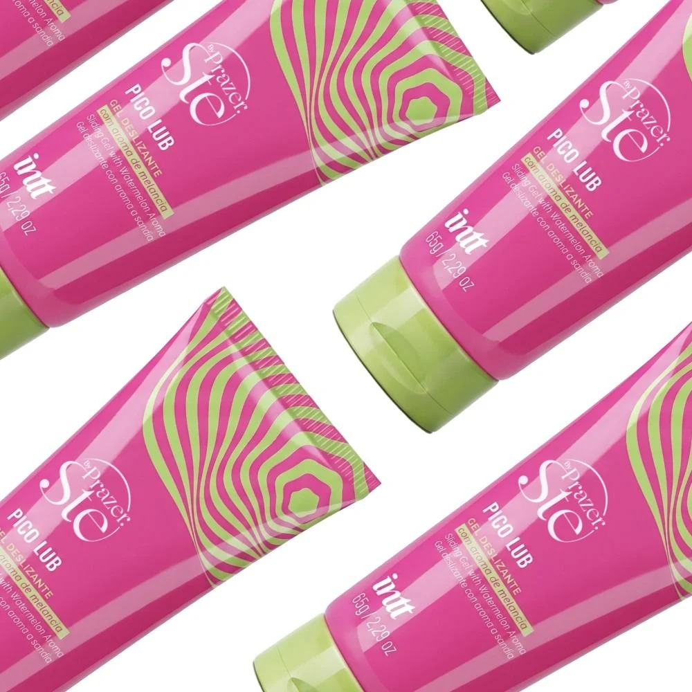 GEL DESLIZANTE PICO PULSE BYE PRAZER STE COM AROMA DE MELANCIA - INTT