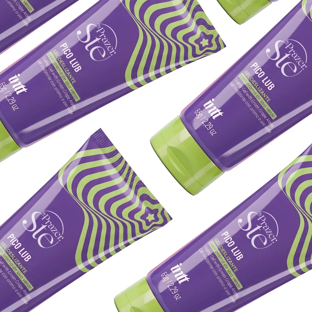 GEL DESLIZANTE PICO PULSE BYE PRAZER STE COM AROMA DE UVA 65G - INTT