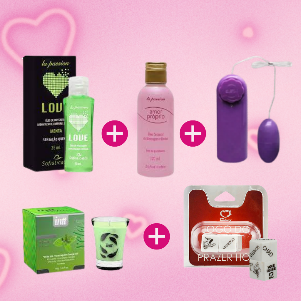 KIT PROVOCAÇÕES A MEIA-LUZ