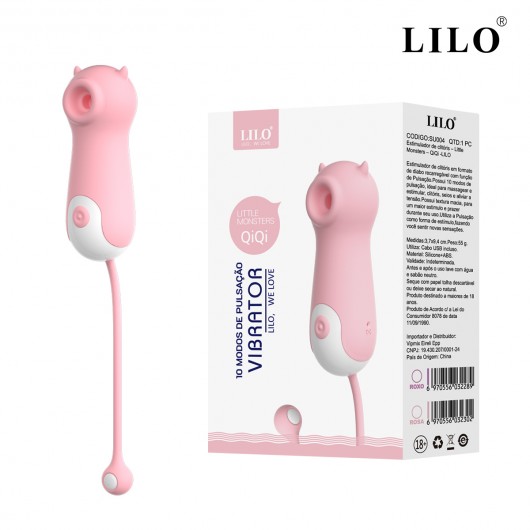 ESTIMULADOR DE CLITORIS MONSTERS 10 MODOS DE VIBRAÇÃO - SU004