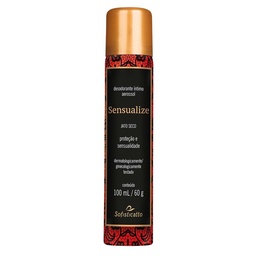 [000007] SENSUALIZE DESODORANTE ÍNTIMO FEMININO AEROSSOL 100ML - SOFISTICATTO